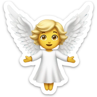 Angel sticker