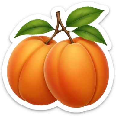 apricot sticker