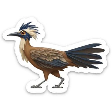 a cartoonish depiction, like would be in old Roadrunner cartoons, of someone who has been ran over by a truck.  sticker