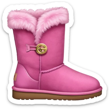 Pink uggs sticker