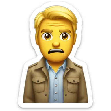 angry developer annoyed at safari sticker