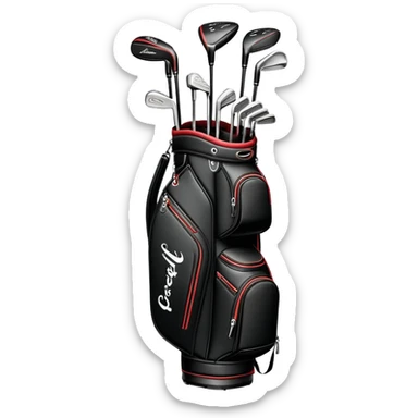 Titleist golf bag sticker