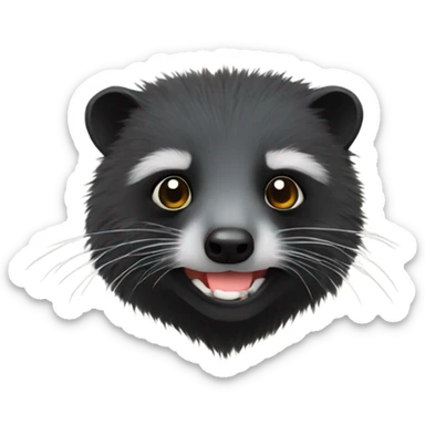 Binturong sticker