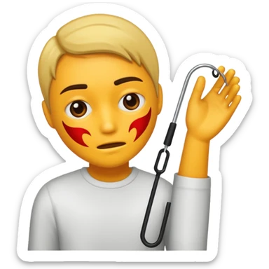 a girl killing herself by jumping off of a building sticker