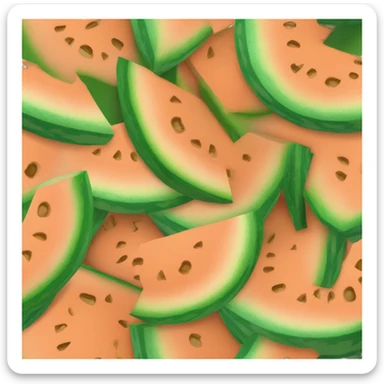 Melon forever sticker