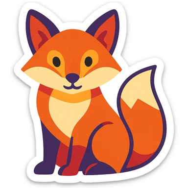 fox sticker
