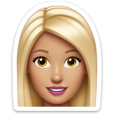 Barbie sticker