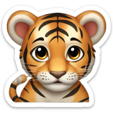 Baby Tiger sticker