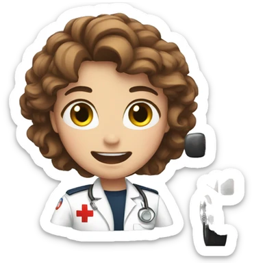 ambulance pleasure emotion sticker