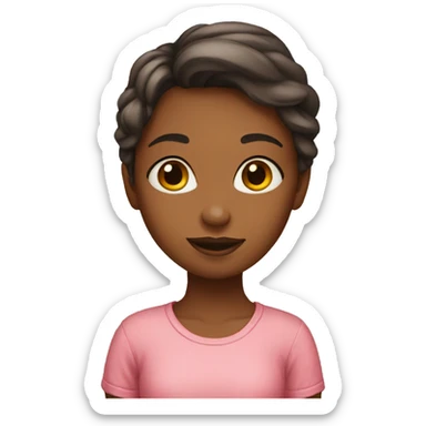 girl lives in a house sticker