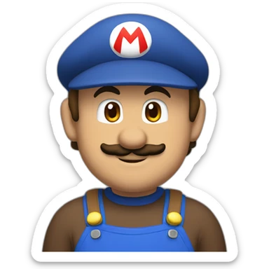 Mario bothers sticker