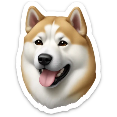 American Akita  sticker