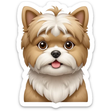 Shih tzu highland terrior sticker