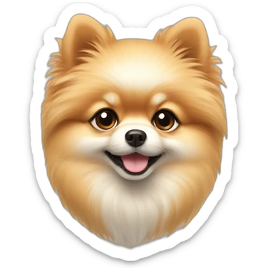 pomeranian-puppy sticker