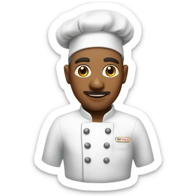 Chef p p SML  sticker