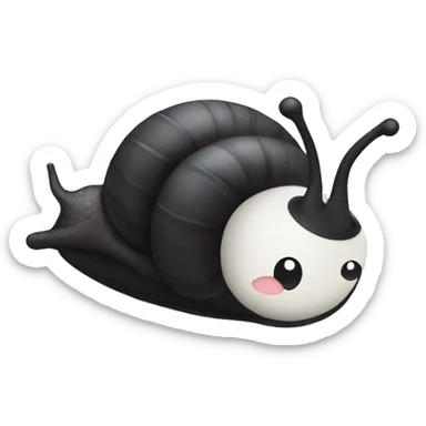 kuromi as a snail sticker