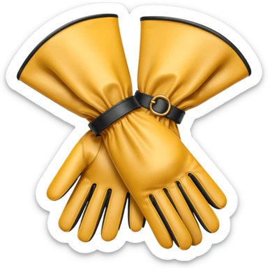 victorian gloves sticker