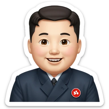 Kim Jong Un sticker