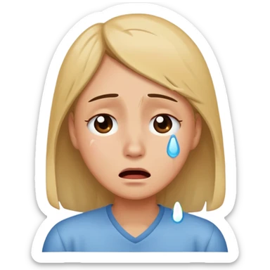 Llorando y a la vez enamorado sticker