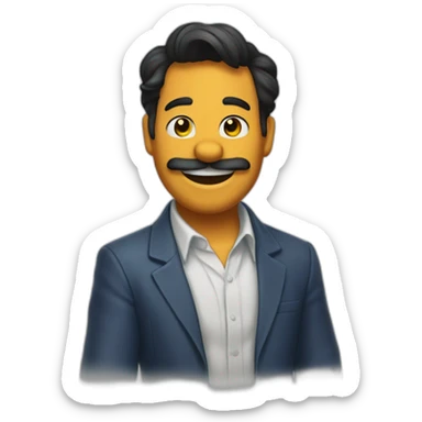 garfield alegre y feliz sticker