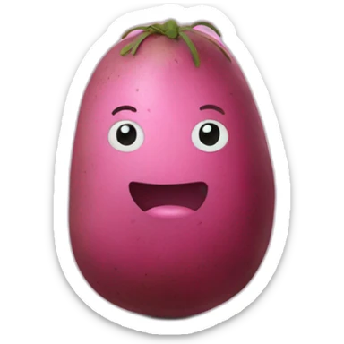 pink-potato sticker