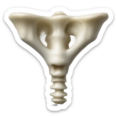 C1 vertebra sticker