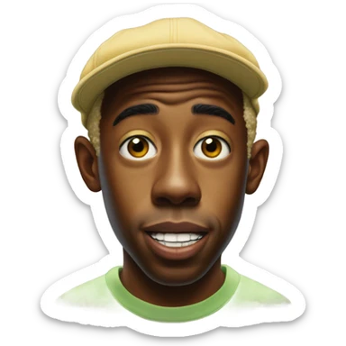 Tyler the creator, from his new album chromakopia  sticker