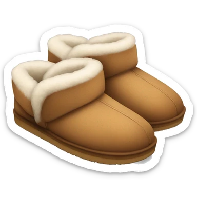 UGG slippers sticker