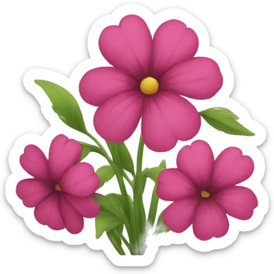 flowers sticker