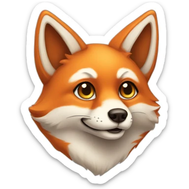 Sweetie Fox sticker