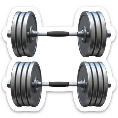 barbell sticker