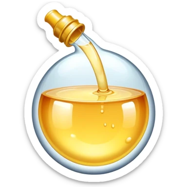 baby oil text sticker