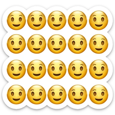 create a golden gold emoji  the most attractive any one or all of them ill choose it should be fully golden sticker