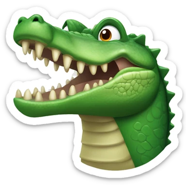 crocodile sticker