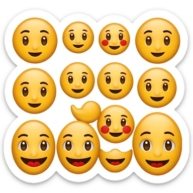 öpücük emoji, dudak izi, kırmızı ruj, sevimli ve sıcak bir ifade sticker