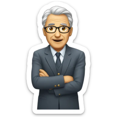 periodista viejo sticker