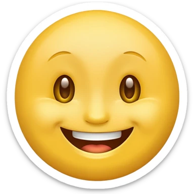 Cum face emoji sticker