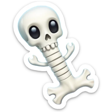 swim bone  sticker