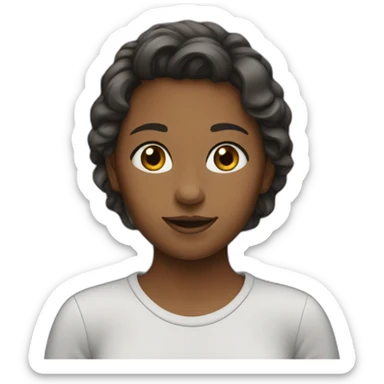 girl Wednesday sticker