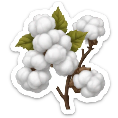 Cotton  sticker