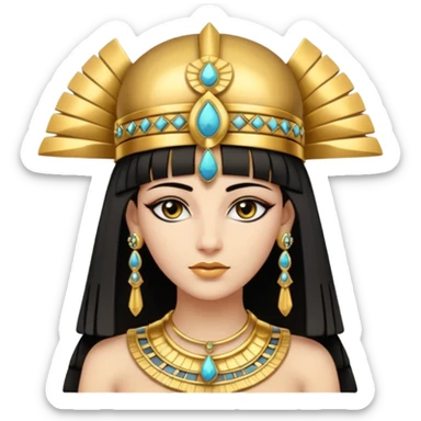 Cleopatra sticker