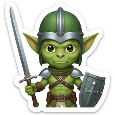 Goblin soldie  sticker