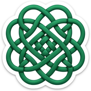Celtic knot sticker