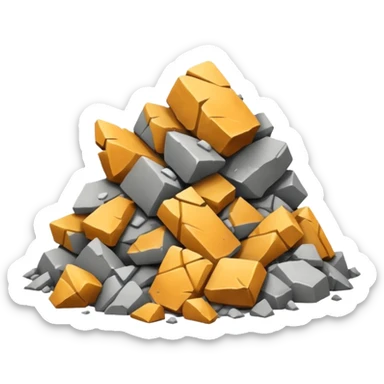 Fallen buildings  sticker