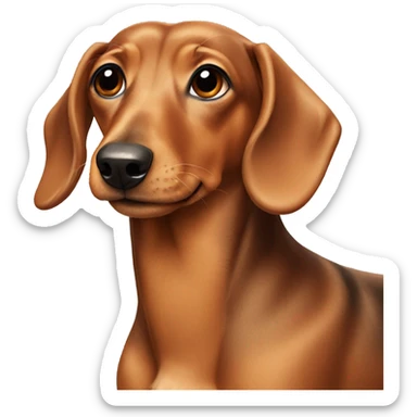 Dashund sticker