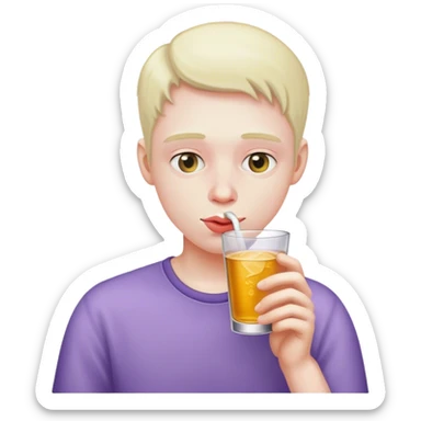 Sipping lean sticker