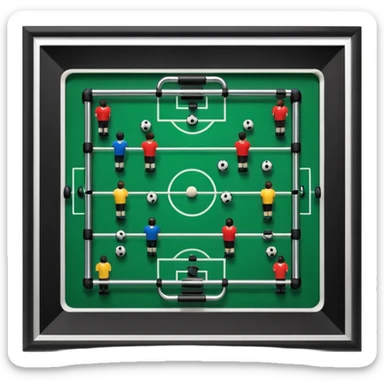 Office Foosball Area sticker