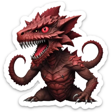 Demogorgone sticker