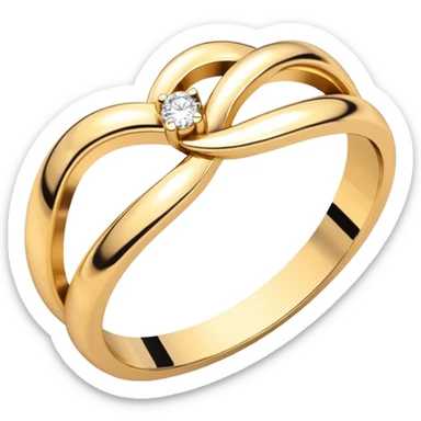 Bestie promise ring sticker