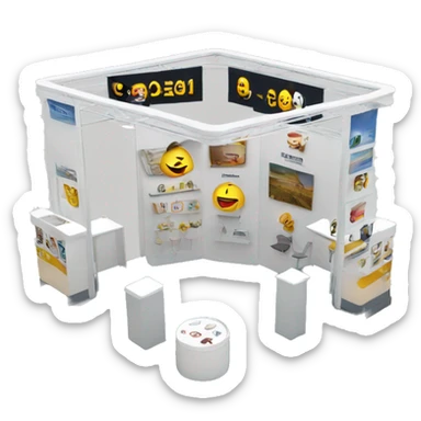 professional exhibition stand sticker